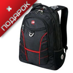Рюкзак Wenger 1178215 Rad для ноутбука черный/красный 35x20x43cm (30л)